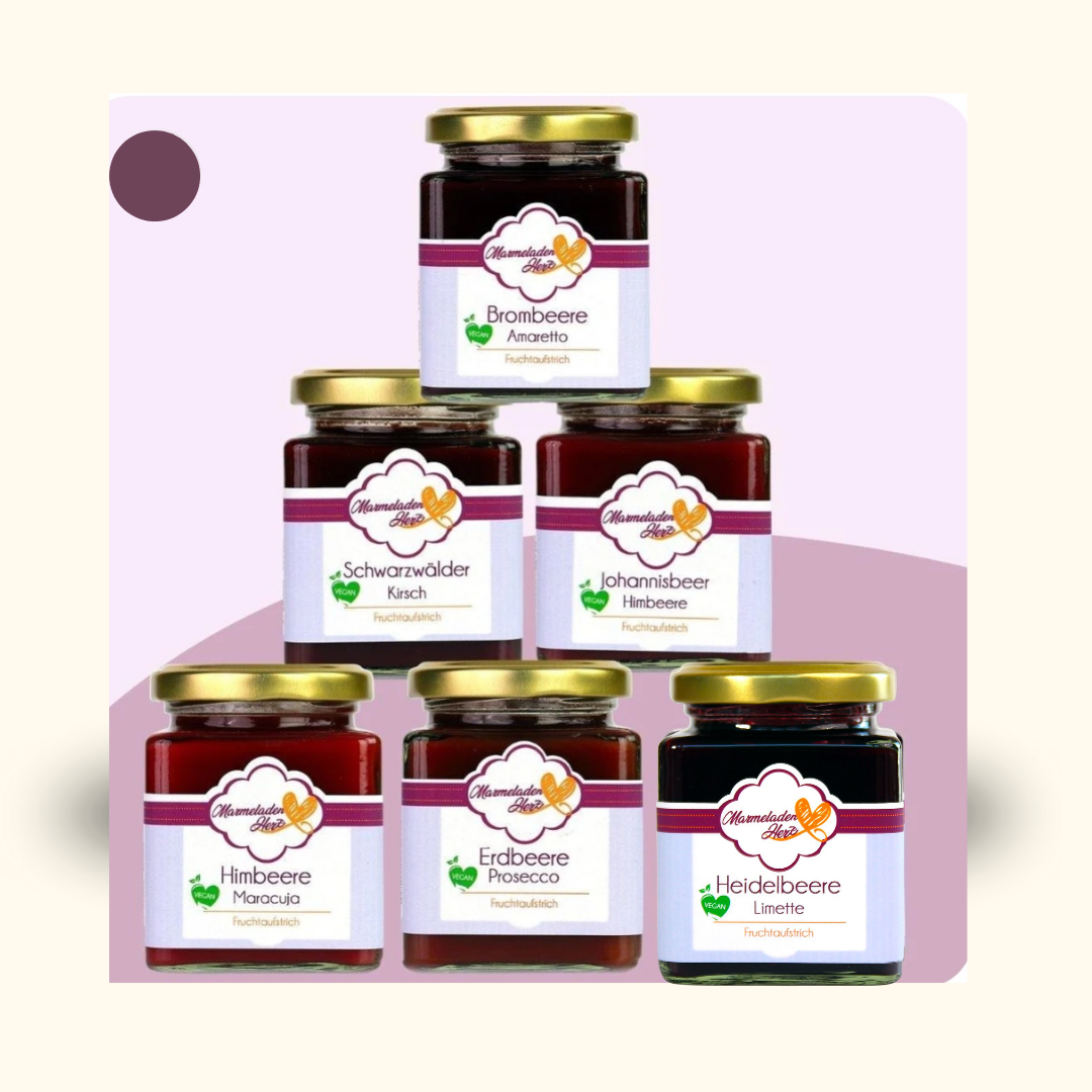 Marmeladenset "Bestseller Dunkel"