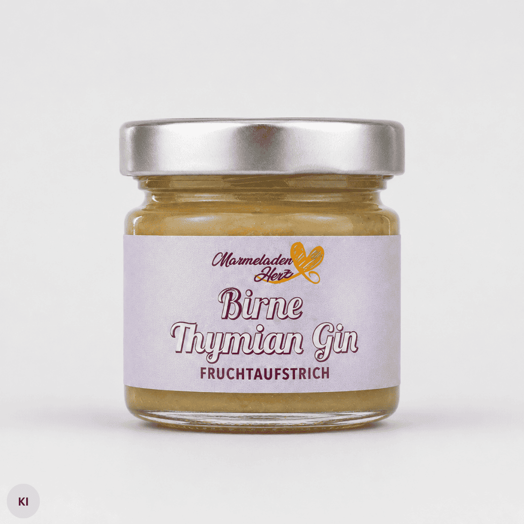 Birne_Thymian_Gin_Fruchtaufstrich_1