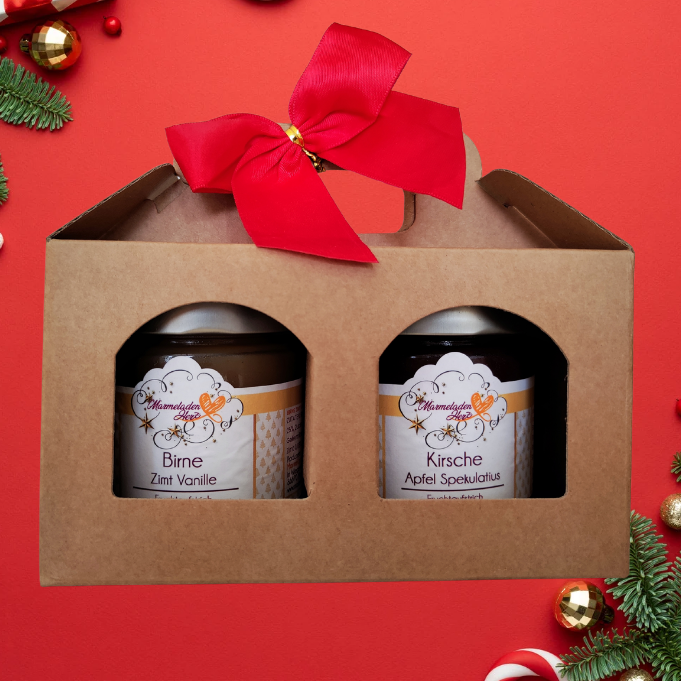 Geschenkset Marmelade DUO – Weinachtsgeschenk